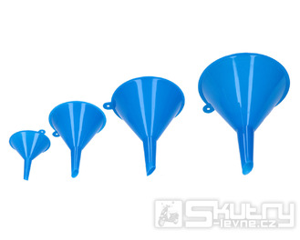 Sada plastových nálevek, 4dílná