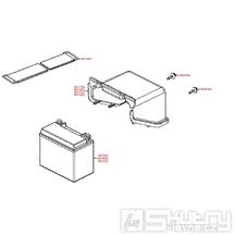 F11 Baterie - Kymco MXU 300 Wide