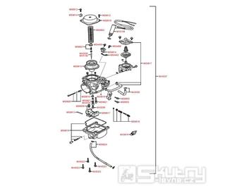 E09 Karburátor - Kymco Grand Dink 125 [SH25DA]