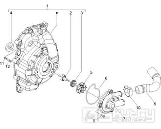 1.19 Vodní čerpadlo - Gilera Runner 125 VX 4T 2005-2006 (ZAPM46100)