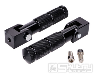 Sada stupaček pro spolujezdce CNC černá pro Beta RR 50, RR 125 2021–