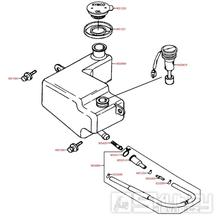 F12 Olejová nádrž - Kymco Yager 50 (Spacer 50)