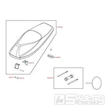 F09 Sedačka a nářadí - Kymco Agility 125 MMC