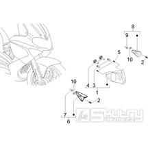 6.03 Přední světlo a blinkry - Gilera Runner 200 VXR 4T LC Race 2005-2006 (ZAPM46200)