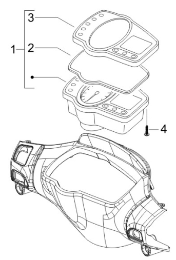 3.02 Tachometr - Gilera Runner 50 SP 2010-2012 (ZAPC46100, ZAPC46300, ZAPC4610001)