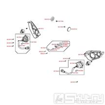 F19 Zadní světlo / Světlo SPZ - Kymco Maxxer 450i