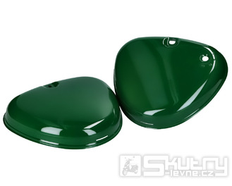 Sada bočních krytů kulečníkově zelená (RAL 6005) pro Simson S50, S51, S70