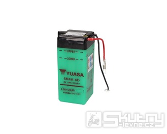 Baterie Yuasa 6N4A-4D olověná bez kyselinového balení