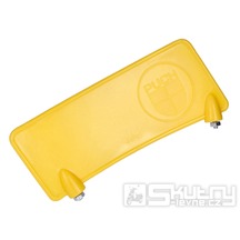 Žlutý spoiler blatníku s logem Puch pro moped Puch Maxi