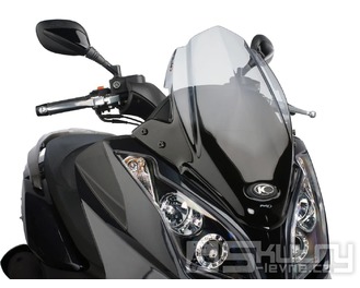 Plexi Puig V-Tech Sport v lehce kouřovém provedení pro Kymco Downtown 125 až 300ccm