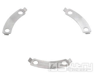 Sada zajišťovacích plechů řetězového kola Swiing 6 otvorů Inox 3 ks pro Puch Maxi