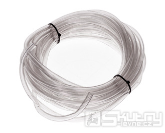 Benzínová hadice 10 metrů 7x10 mm průhledná