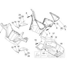 3.01 Kryt řidítek, plexi štít - Gilera Nexus 250 SP 4T LC 2006-2007 UK (ZAPM35300)