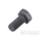 Šroub M5x10mm černý, pevnost 5.6