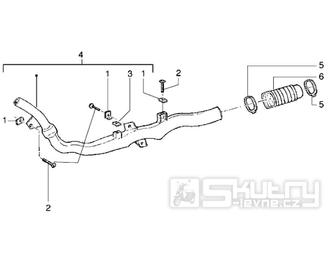 T17 Vedení vzduchu pro variátor - Gilera Runner 125 VX 4T LC (ZAPM24200)