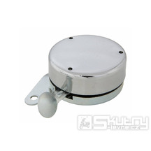 Zvonek SIP chromovaný s držákem pro Vespa 50, N, L, R (D)