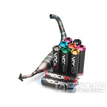Výfuk Voca Racing 80ccm pro Yamaha DT 50/80 LC se čtvercovým válcem (Portugalsko)