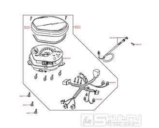 F02 Tachometr - Kymco Filly 50 4T