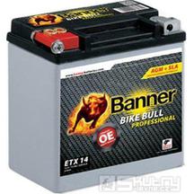 Baterie Banner Bike Bull AGM PRO ETX 14 12Ah, 12V