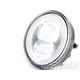 LED světlomet Moto Nostra 120mm 12V DC E9 s rámečkem pro Lambretta LI (série 1–2)