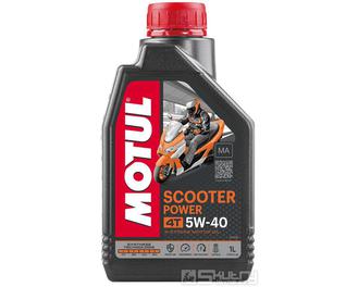 Motorový olej Motul 5W-40 4T Scooter Power - 1 litr