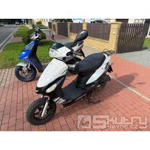 Motorro Digita 50, 5596km – výměna brzdové páčky po pádu