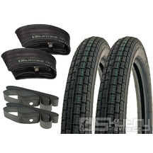 Sada pneumatik Heidenau K30 o rozměru 2.75-16 M/C 46J TT
