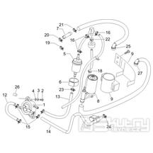 2.53 Palivový systém - Gilera Runner 50 PureJet Race CH 2006 (ZAPC46200)