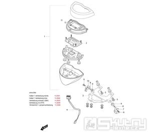 FIG21 Tachometr / Otáčkoměr - Hyosung GT 250i N (Naked)