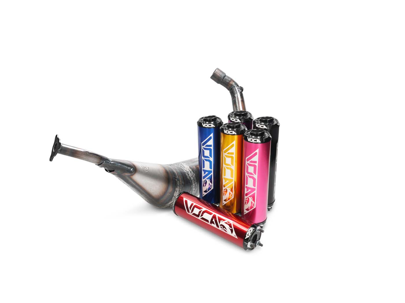 Výfuk Voca Warrior 50/70ccm pro Minarelli AM6