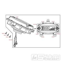 F02 Tachometr - Kymco MXU 250 R LG50AE/AD