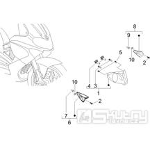 6.03 Přední světlo a blinkry - Gilera Runner 200 VXR 4T LC Race 2006 UK (ZAPM46200)
