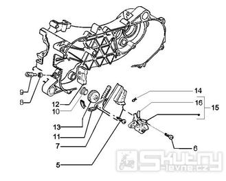 1.18 Olejové čerpadlo - Gilera Runner 50 PureJet 2005-2006 UK (ZAPC46200)