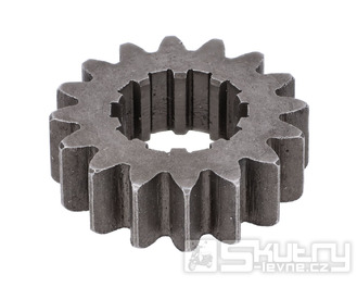 Pevné kolo 16 zubů 2. rychlosti 4st. převodovky pro Simson S51, S53, S70, SR50, KR51/2