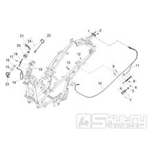 Zámky a ovládání zámků pro Aprilia SR GT COMPACT 125 ie 4T 4V LC 21- E5 (EMEA-EU) [RP8MD5100]