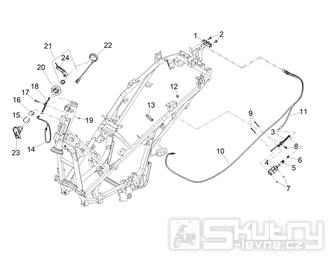 Zámky a ovládání zámků pro Aprilia SR GT COMPACT 125 ie 4T 4V LC 21- E5 (EMEA-EU) [RP8MD5100]