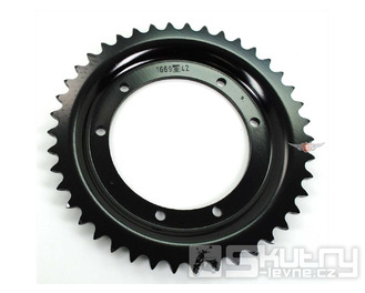 Rozeta Esjot ocelová 42 zubů pro Puch Maxi N, S, X 30 A, 40