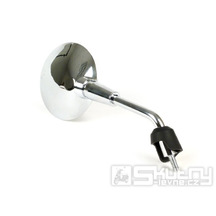 Zrcátko Moto Nostra Shorty pravé pro Vespa GTS 125–300 HPE, Primavera, Sprint – chromované