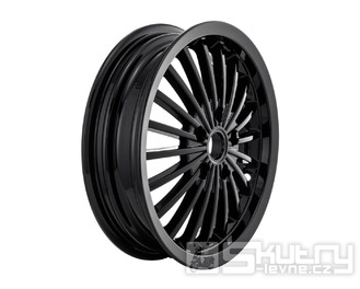 Ráfek SIP 3.00x12" černý lesklý, přední/zadní, pro Vespa GTS, GTV, GT