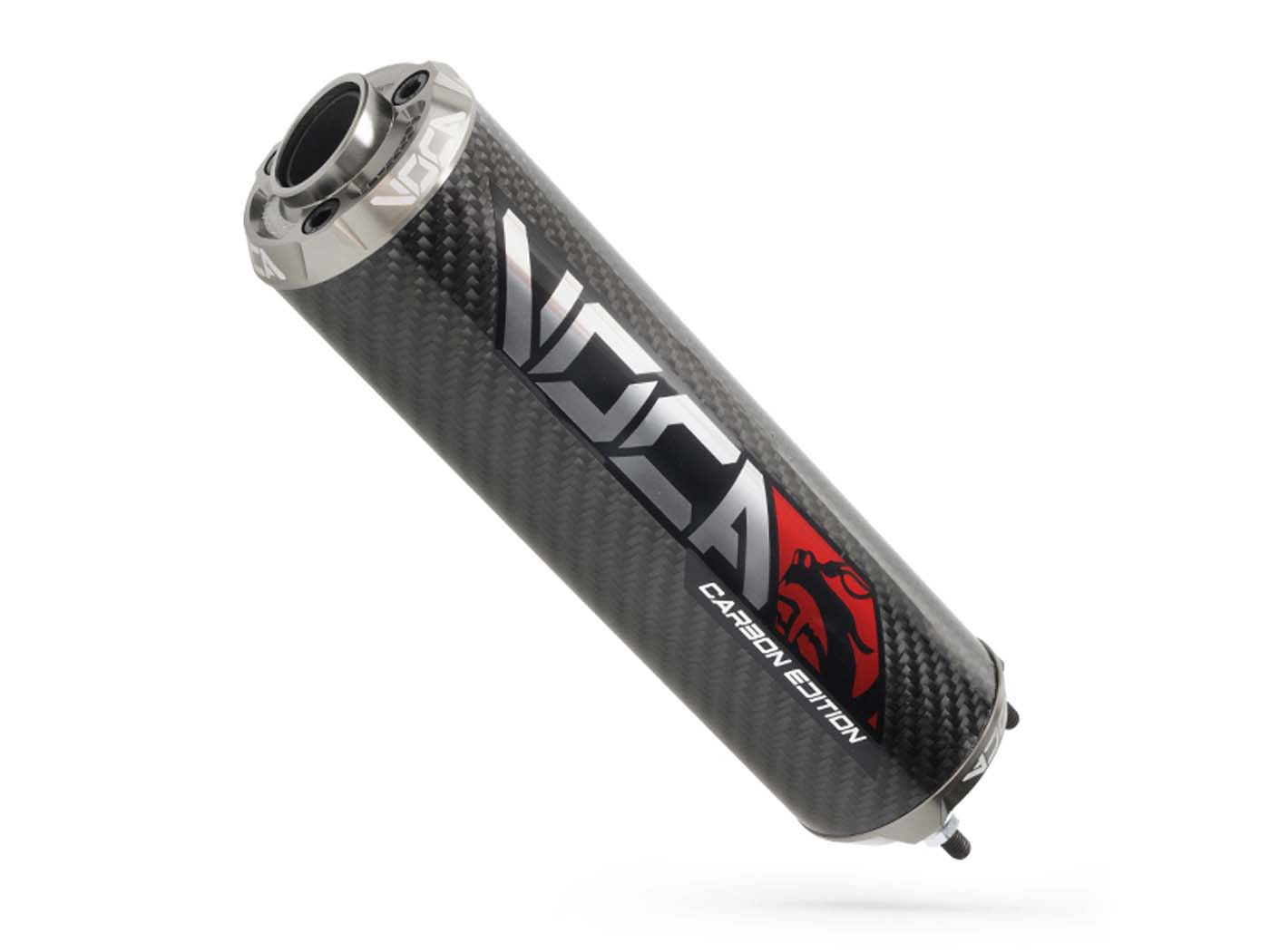 Koncovka výfuku Voca Carbon - CNC šedá