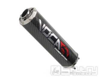 Koncovka výfuku Voca Carbon - CNC šedá