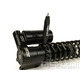 Přední tlumič BGM PRO SC/F16 Competition 240mm pro Vespa PX80–200, T5 125, černý