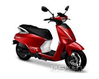 Peugeot Django EVO 125i Allure - barva Cherry Red