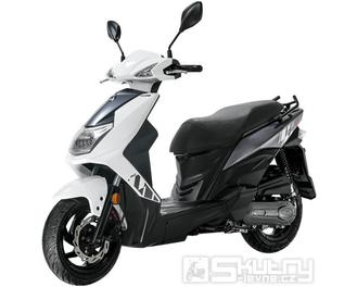 Sym Orbit III 125 Euro5+ CBS s prodlouženou zárukou na 4 roky - barva bílá/šedá