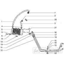T22 Chladič - Gilera Runner 50 do roku 1999 (ZAPC14000)