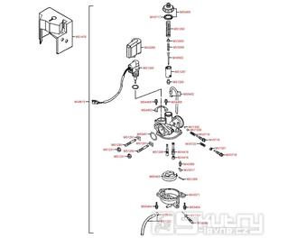 E11 Karburátor - Kymco Agility 50 RS 2T KE10BA