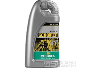 Motorový olej Motorex Scooter 4T 10W/40 - objem 1 l
