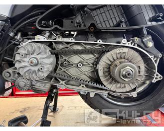 Piaggio Beverly 350, 13995km – kompletní servis + výměna kapalin