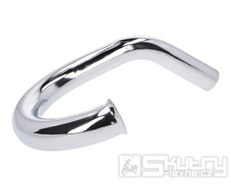 Koleno výfuku Enduro chromované 28mm pro Simson S51, S53E, S70, S83 Enduro