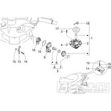 2.46 Zámky - Gilera Runner 200 VXR 4T LC 2005-2006 (ZAPM46200)